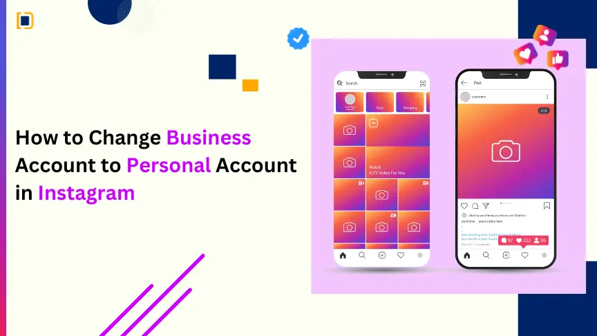 Switch your business account to personal account in instagram with these easy steps