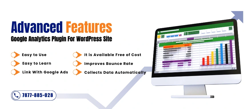 Key advanced features of Google Analytics plugin for WordPress websites