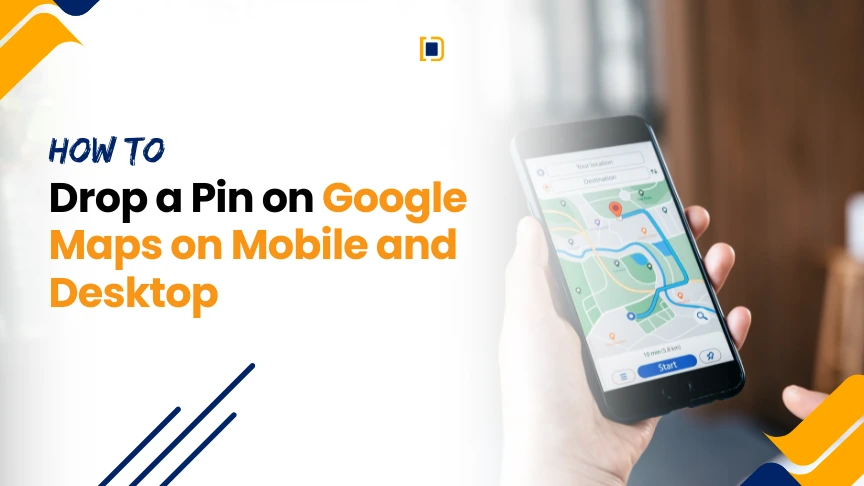 how to drop a pin in google maps