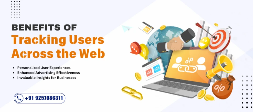 Illustration of user tracking across websites and devices