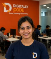 Digitally Code student placed in top IT company